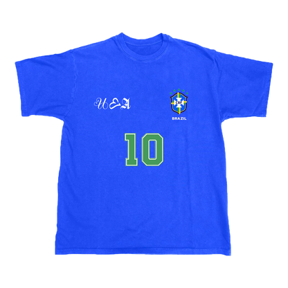 "10" Brazil Blue